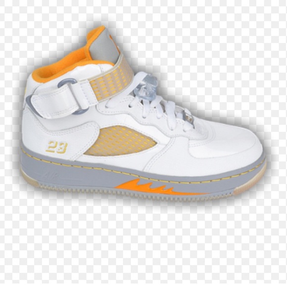 AJF 5/White/Orange Peel Size 9.5 Mens